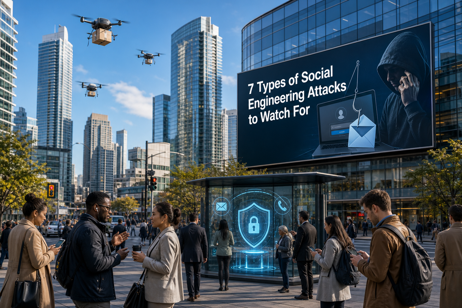 types of social engineering