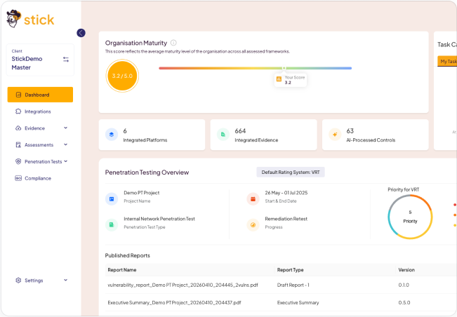 stickSecure-dashboard stickSecure-dashboard